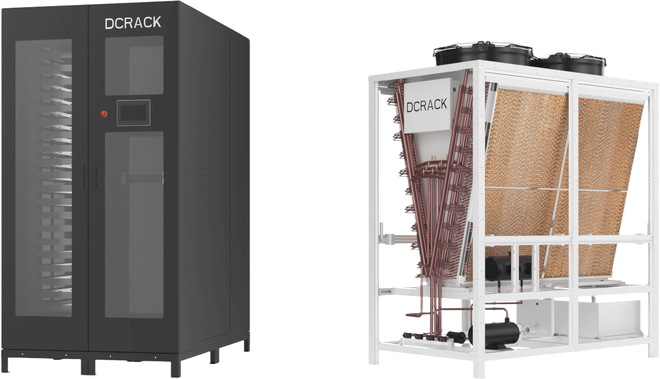 DCRACK - 1Set 47U Rack Space I for Air-cooling Servers